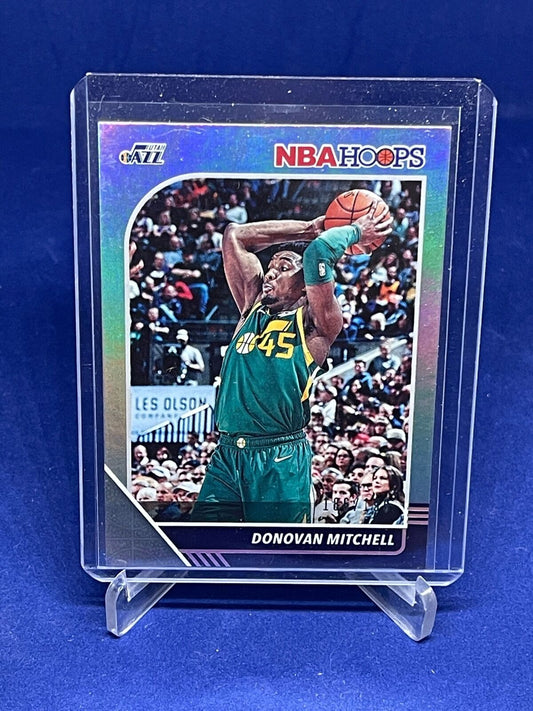 DONOVAN MITCHELL 2019-20 PANINI NBA HOOPS SILVER FOIL #D 186/199