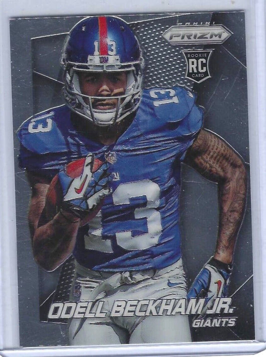 ODELL BECKHAM JR 2014 PANINI PRIZM ROOKIE RC #282