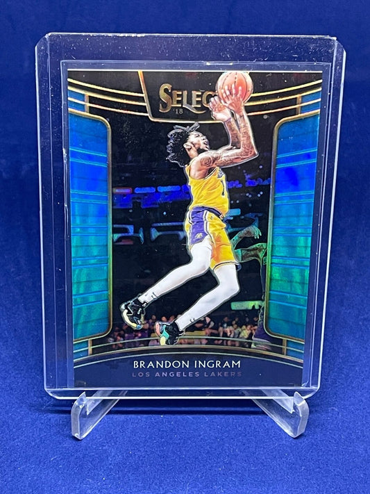 BRANDON INGRAM 2018-19 PANINI SELECT CONCOURSE LIGHT BLUE PRIZM #D /299