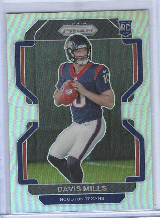 DAVIS MILLS 2021 PANINI PRIZM SILVER PRIZM ROOKIE RC #352