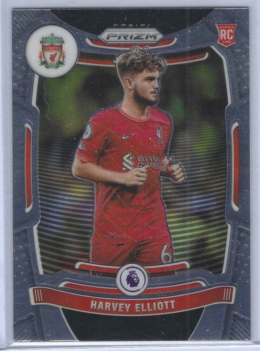 HARVEY ELLIOTT 2021-22 PANINI PRIZM EPL ROOKIE RC #87