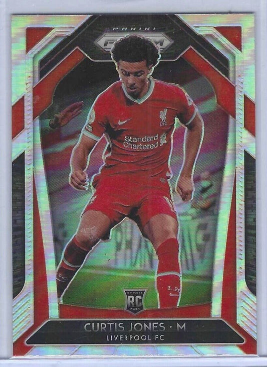 CURTIS JONES 2020-21 PANINI PRIZM EPL SILVER PRIZM ROOKIE RC #249