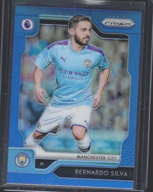 BERNARDO SILVA 2019-20 PANINI PRIZM EPL LIGHT BLUE PRIZM RC #D 158/199