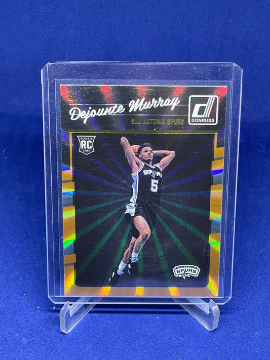 DEJOUNTE MURRAY 2016-17 PANINI DONRUSS ORANGE LASER ROOKIE RC #173
