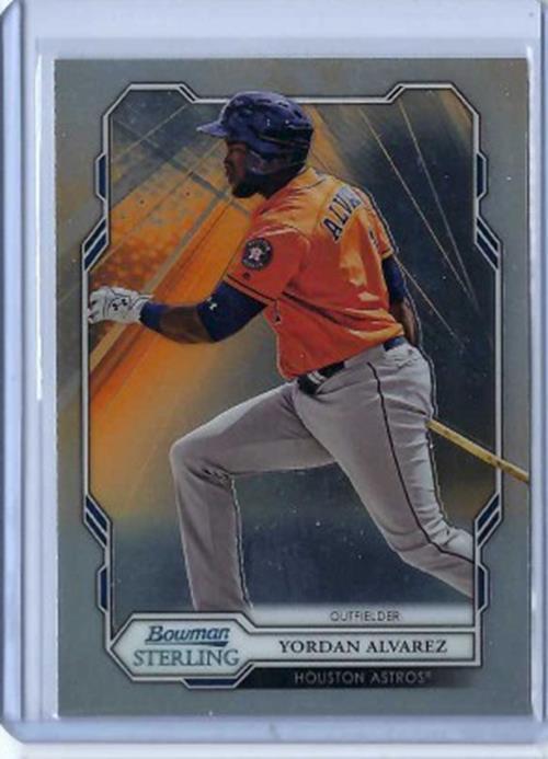 YORDAN ALVAREZ 2019 TOPPS BOWMAN STERLING PROSPECT #BPR-22