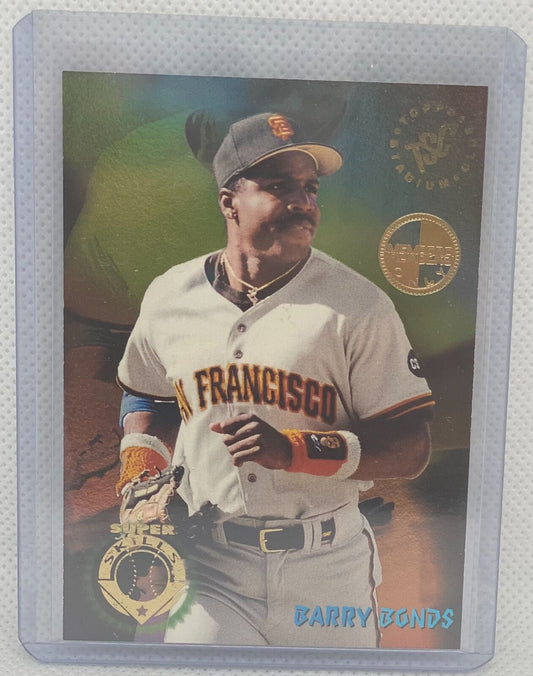 BARRY BONDS 1995 TOPPS STADIUM CLUB MEMBERS ONLY SUPER SKILLS #2
