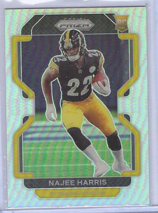 NAJEE HARRIS 2021 PANINI PRIZM SILVER VARIATION PRIZM ROOKIE RC #V-343