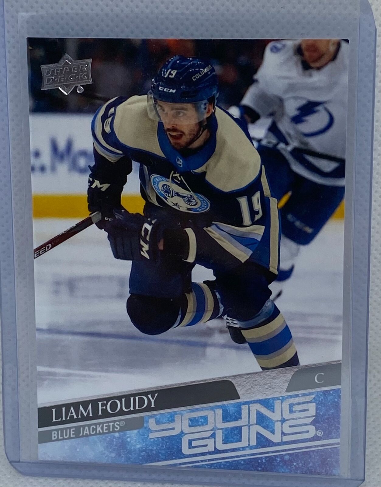 LIAM FOUDY 2020-21 UPPER DECK SERIES 1 YOUNG GUNS ROOKIE RC #224