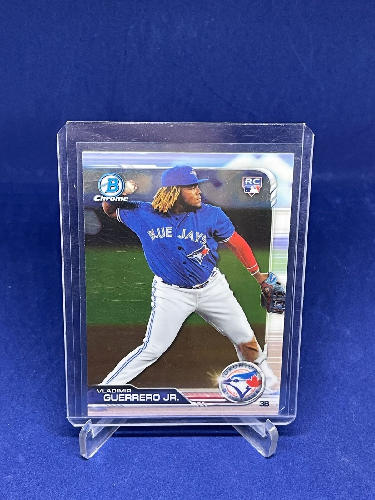 VLADIMIR GUERRERO JR 2019 BOWMAN CHROME TRUE ROOKIE RC #73