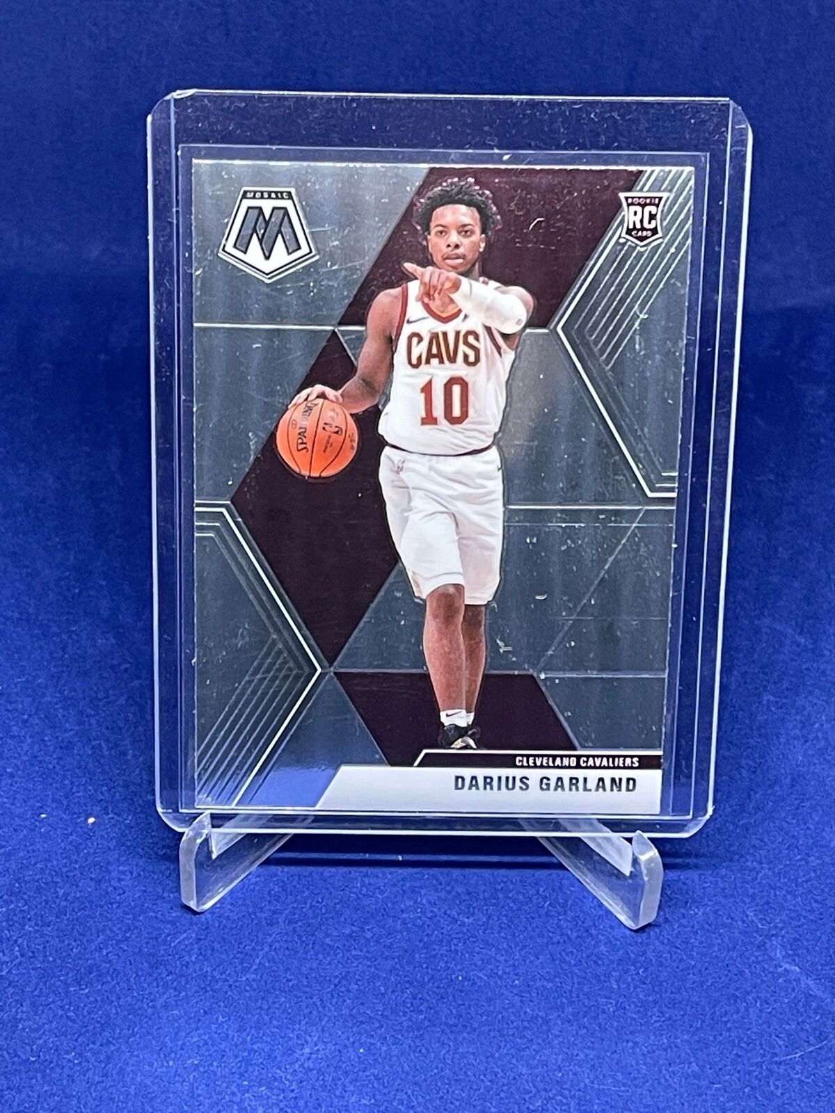 DARIUS GARLAND 2019-20 PANINI MOSAIC SP PHOTO VARIATION ROOKIE RC #249