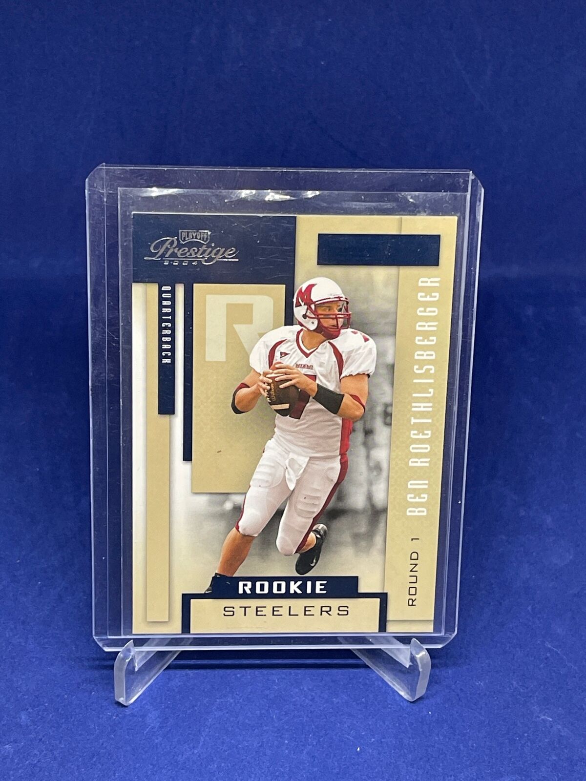 BEN ROETHLISBERGER 2004 PLAYOFF PRESTIGE ROOKIE RC #159
