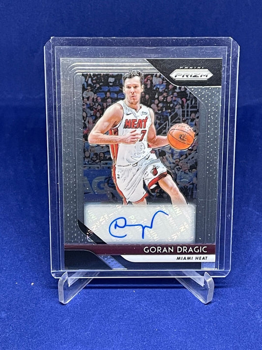 GORAN DRAGIC 2018-19 PANINI PRIZM AUTOGRAPH AUTO