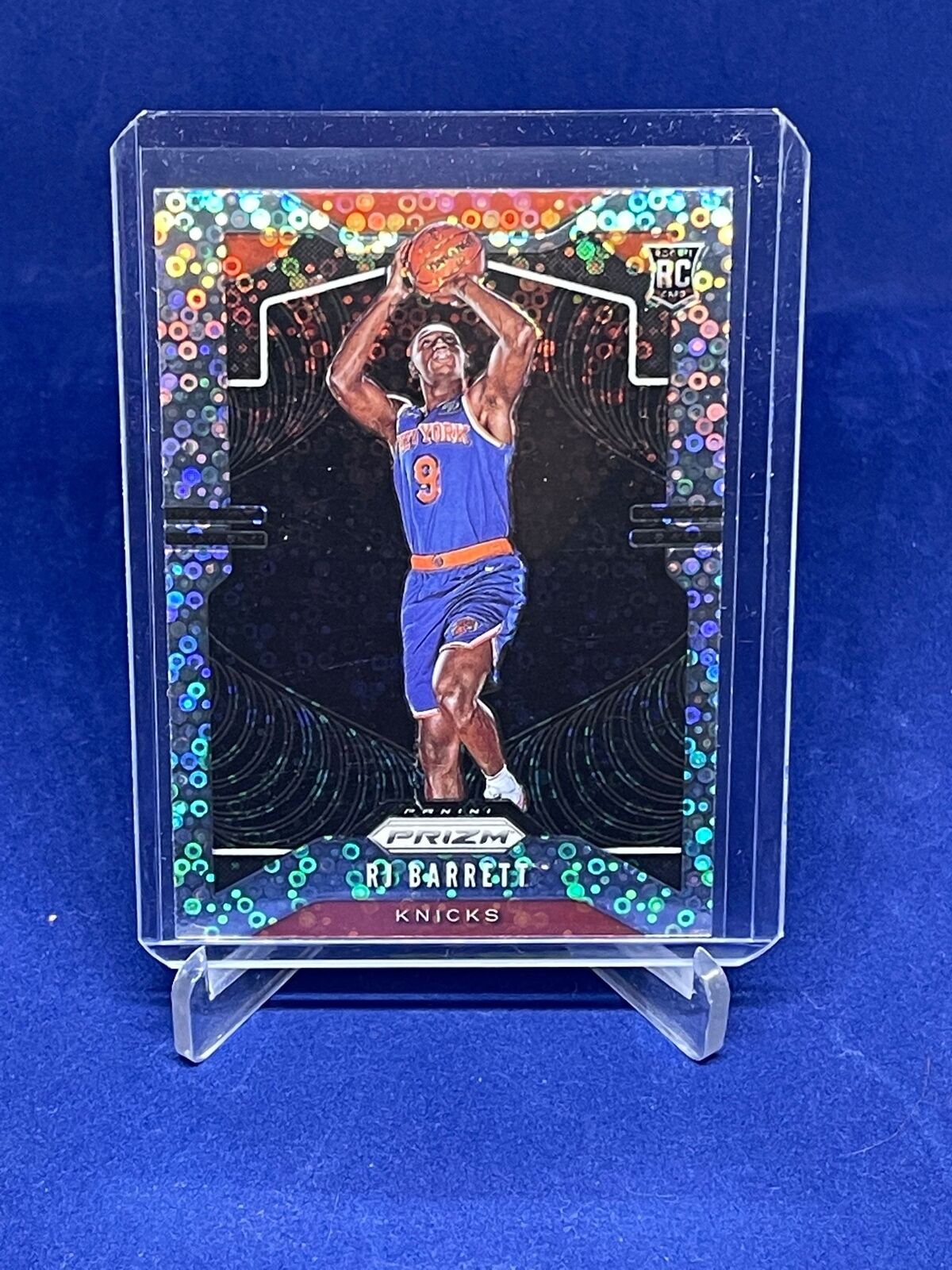 RJ BARRETT 2019-20 PANINI PRIZM DISCO PRIZM PHOTO VARIATION SP ROOKIE RC #250