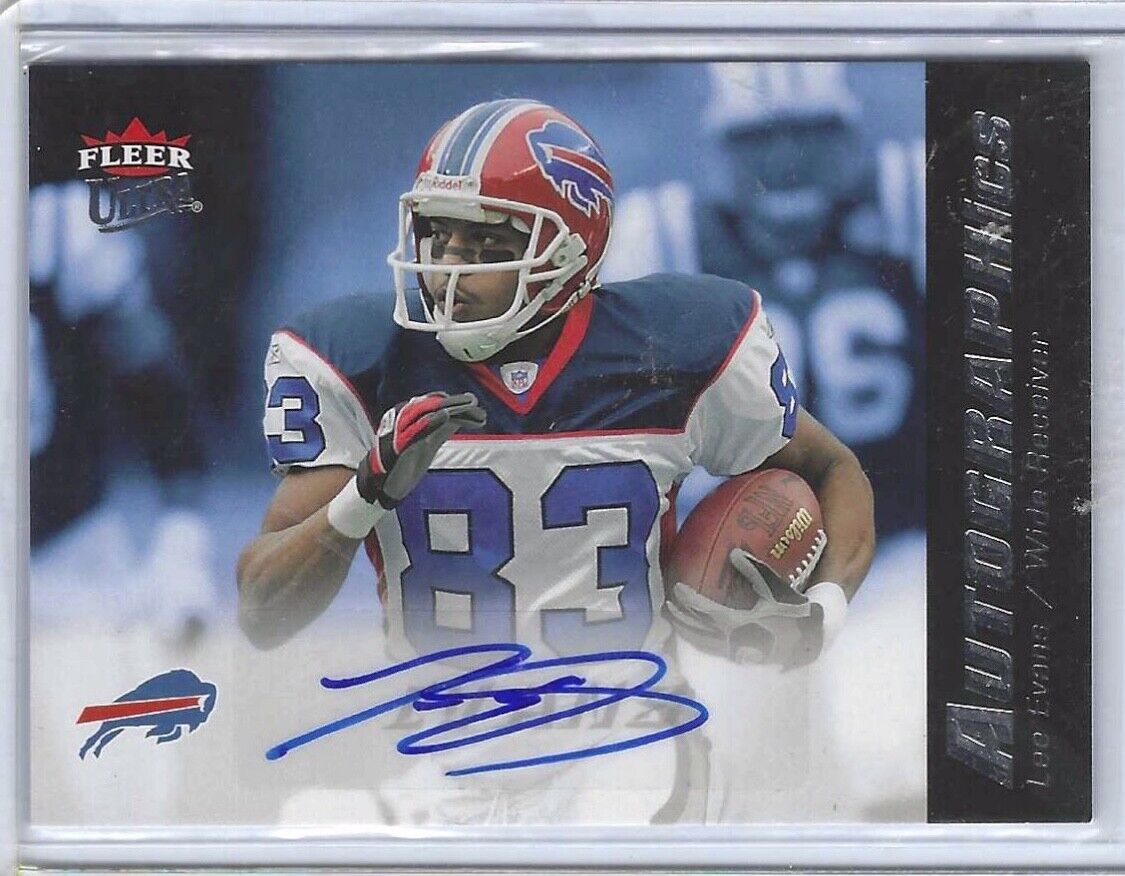 LEE EVANS 2007 FLEER ULTRA AUTOGRAPHICS AUTO #AU-LE