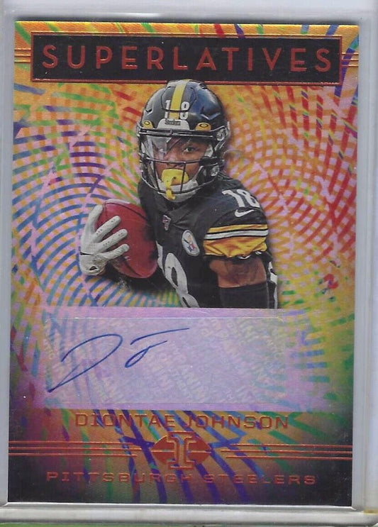 DIONTAE JOHNSON 2020 PANINI ILLUSIONS SUPERLATIVES AUTO #SV35