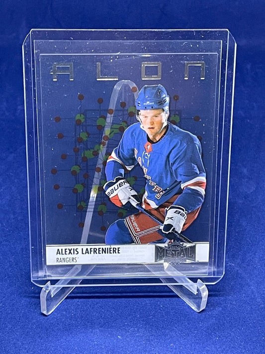 ALEXIS LAFRENIERE 2020-21 NHL METAL UNIVERSE ALON CLEAR ACETATE RC