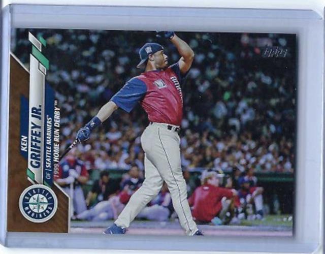 KEN GRIFFEY JR. 2020 TOPPS 1999 UPDATE SERIES HOME RUN DERBY GOLD #D /2020