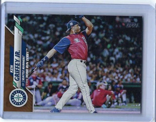 KEN GRIFFEY JR. 2020 TOPPS 1999 UPDATE SERIES HOME RUN DERBY GOLD #D /2020