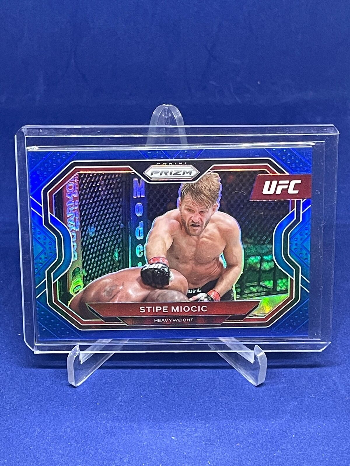 STIPE MIOCIC 2021 PANINI PRIZM UFC BLUE PRIZM #D 152/199