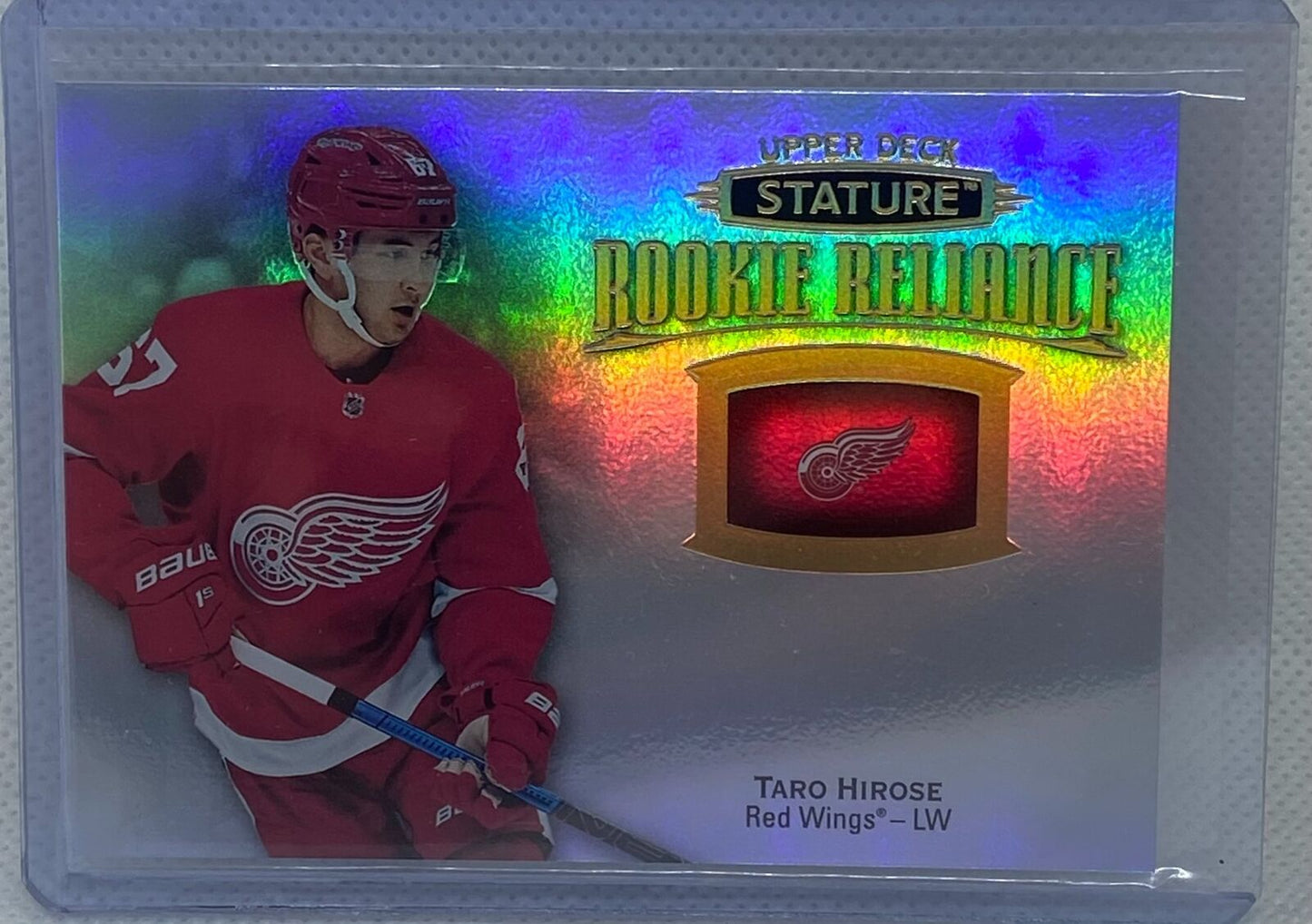 TARO HIROSE 2019-20 UPPER DECK STATURE ROOKIE RELIANCE RC #RR-24