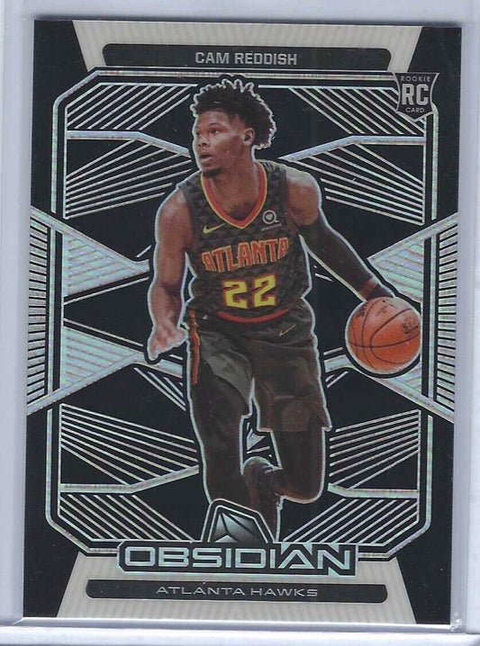 CAM REDDISH 2019-20 PANINI OBSIDIAN SILVER PRIZM ROOKIE RC #199