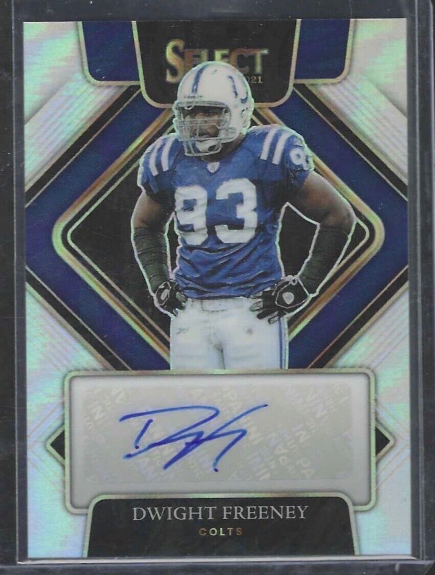 DWIGHT FREENEY 2021 PANINI SELECT SILVER PRIZM AUTO #D 86/99