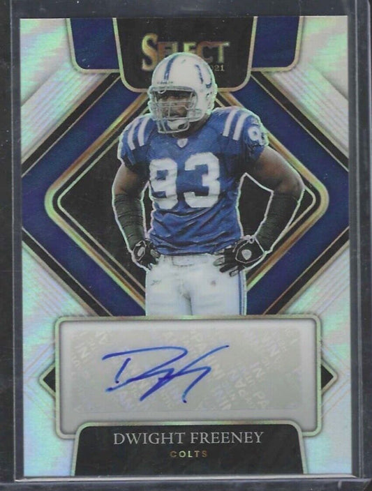 DWIGHT FREENEY 2021 PANINI SELECT SILVER PRIZM AUTO #D 86/99