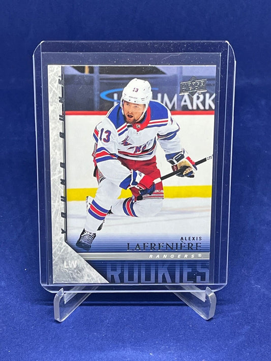 ALEXIS LAFRENIERE 2020-21 UPPER DECK EXTENDED SERIES ROOKIE RC