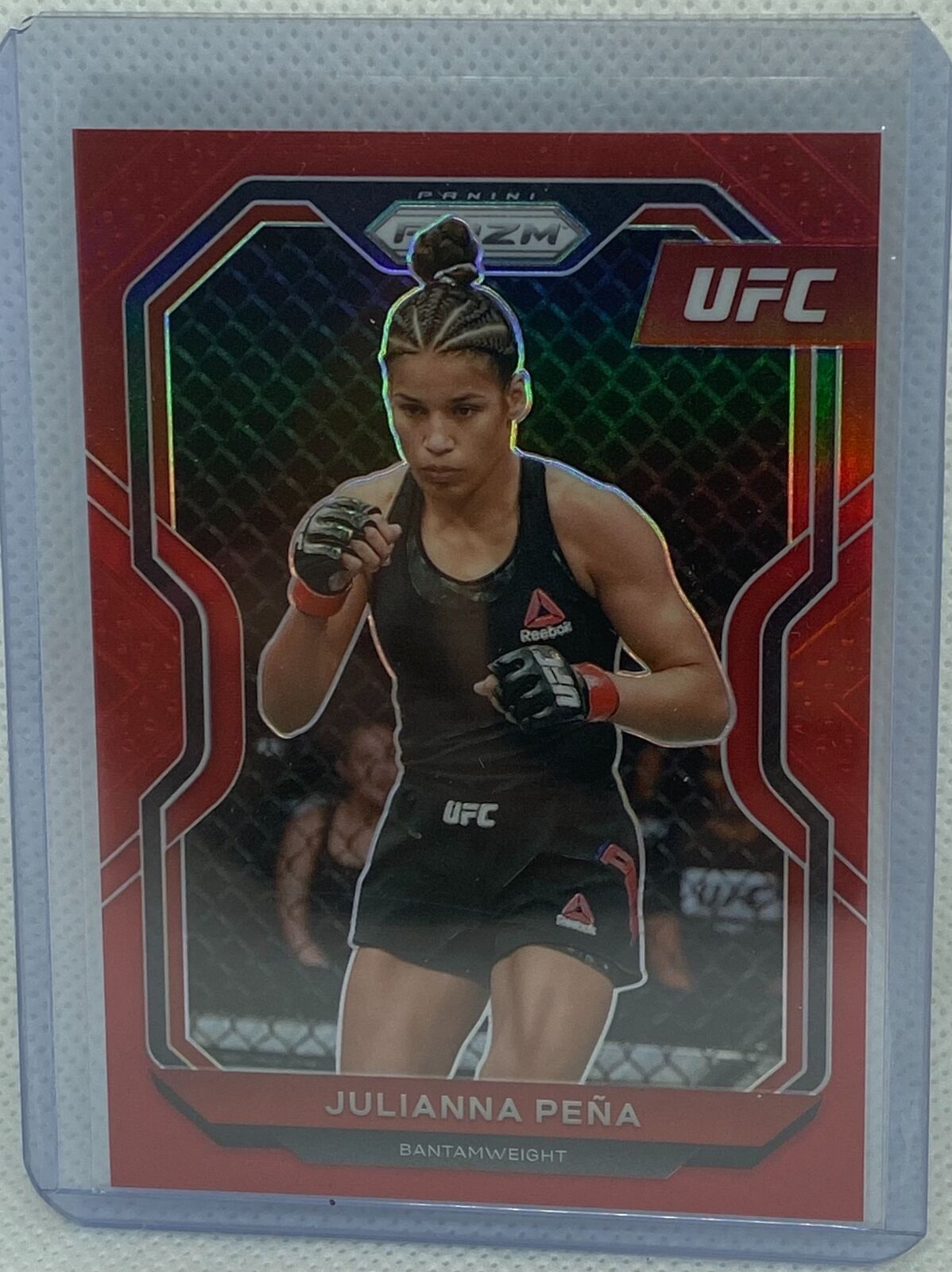 JULIANNA PENA 2021 PANINI PRIZM RED PRIZMS #D 182/275