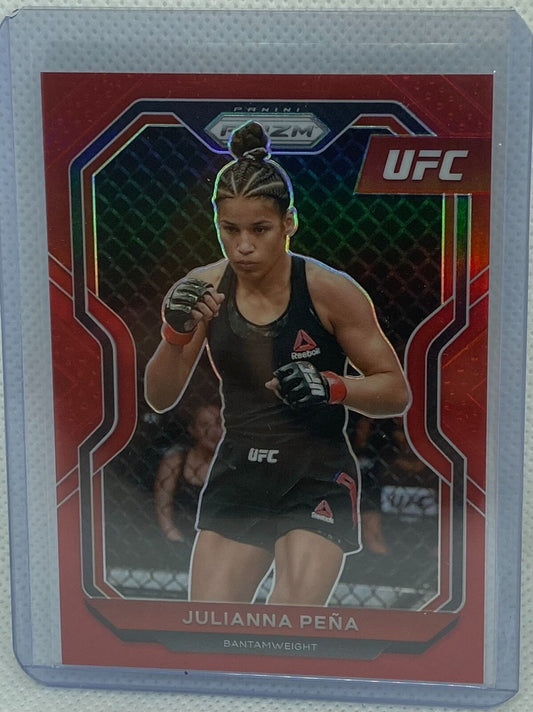 JULIANNA PENA 2021 PANINI PRIZM RED PRIZMS #D 182/275