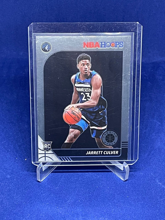 JARRETT CULVER 2019-20 PANINI NBA HOOPS PREMIUM PHOTO VARIATION ROOKIE SP RC 203