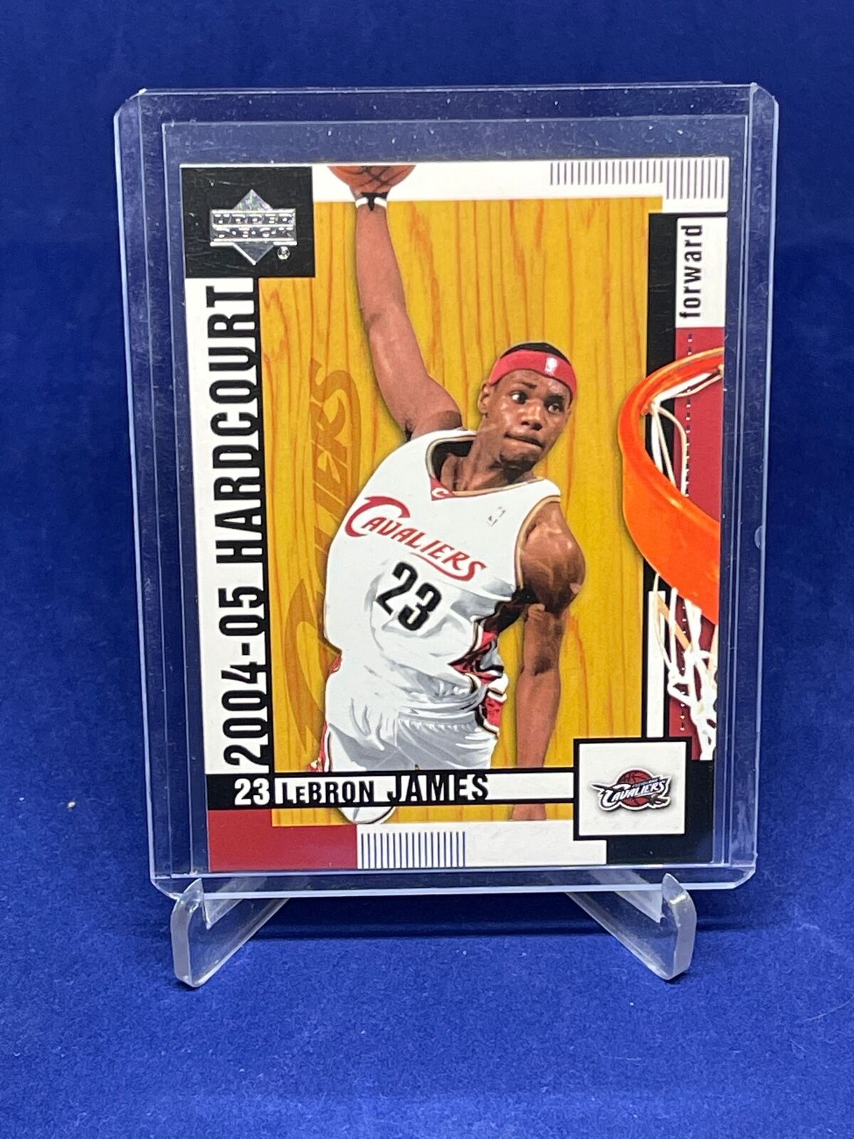 LEBRON JAMES 2004-05 UPPER DECK HARDCOURT #15