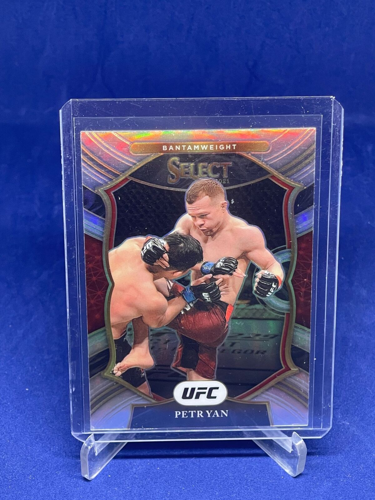 PETR YAN 2021 PANINI SELECT UFC CONCOURSE SILVER PRIZM #79