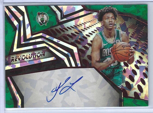 ROMEO LANGFORD 2019-20 PANINI REVOLUTION NEW YEAR CRACKED ICE AUTO RC #D 04/45