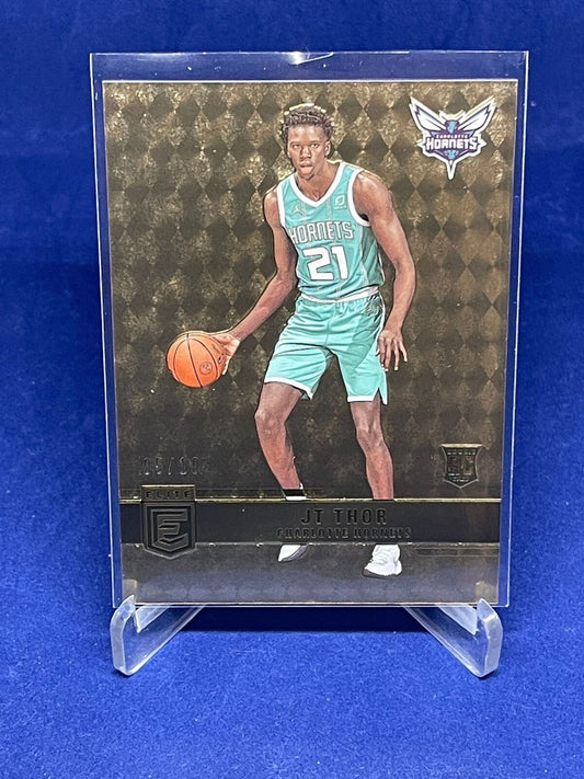 JT THOR 2021-22 PANINI DONRUSS ELITE GOLD ROOKIE RC #D 5/10