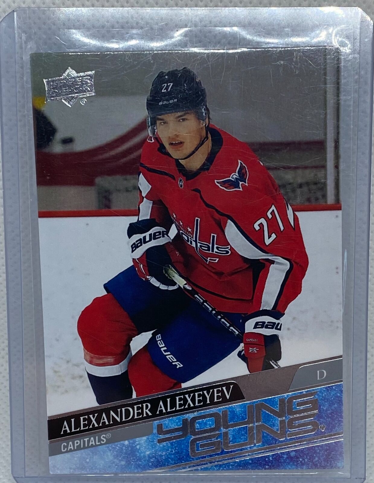 ALEXANDER ALEXEYEV 2020-21 UPPER DECK SERIES 1 YOUNG GUNS ROOKIE RC #203