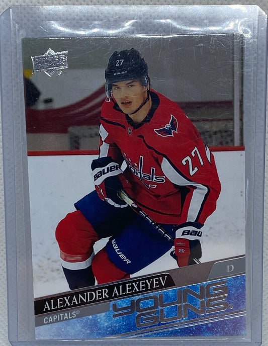 ALEXANDER ALEXEYEV 2020-21 UPPER DECK SERIES 1 YOUNG GUNS ROOKIE RC #203