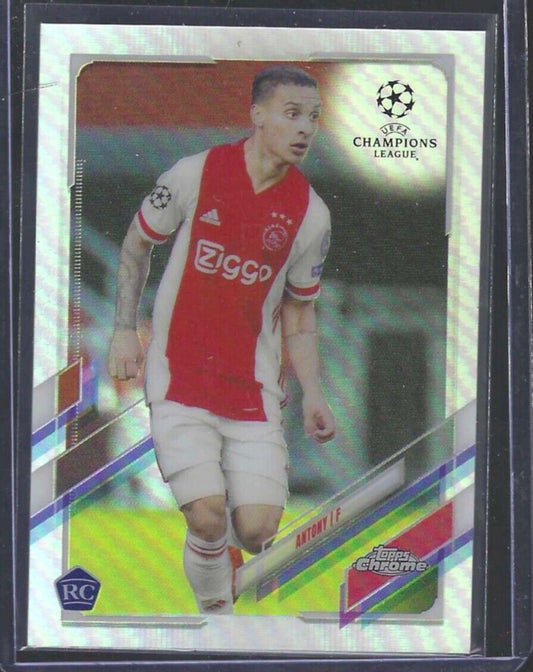 ANTONY 2020-21 TOPPS CHROME SILVER REFRACTOR ROOKIE RC #87