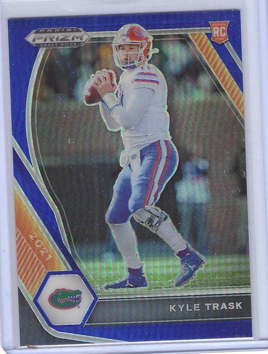 KYLE TRASK 2021 PANINI PRIZM DP BLUE PRIZM ROOKIE RC #D 167/199