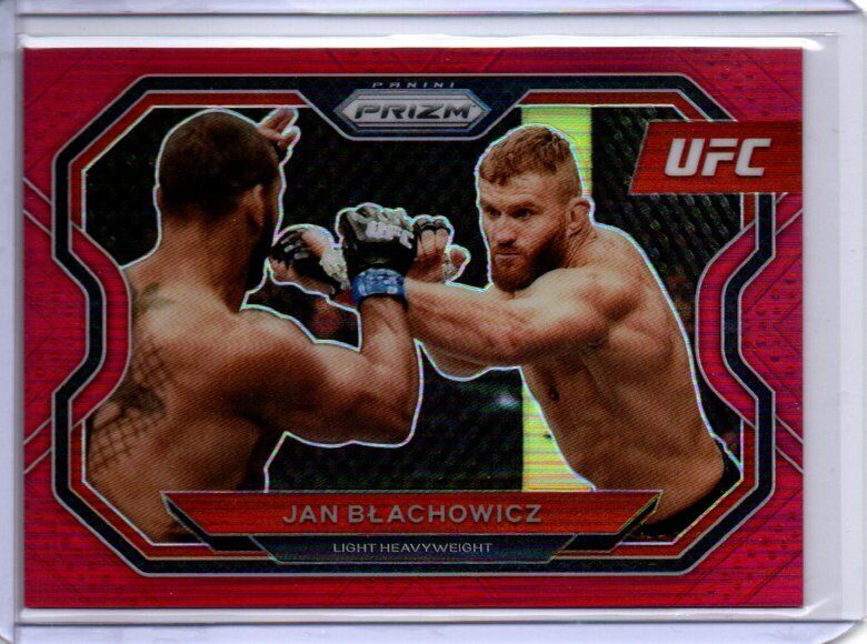 JAN BLACHOWICZ 2021 PANINI PRIZM UFC RED PRIZM #D 134/275