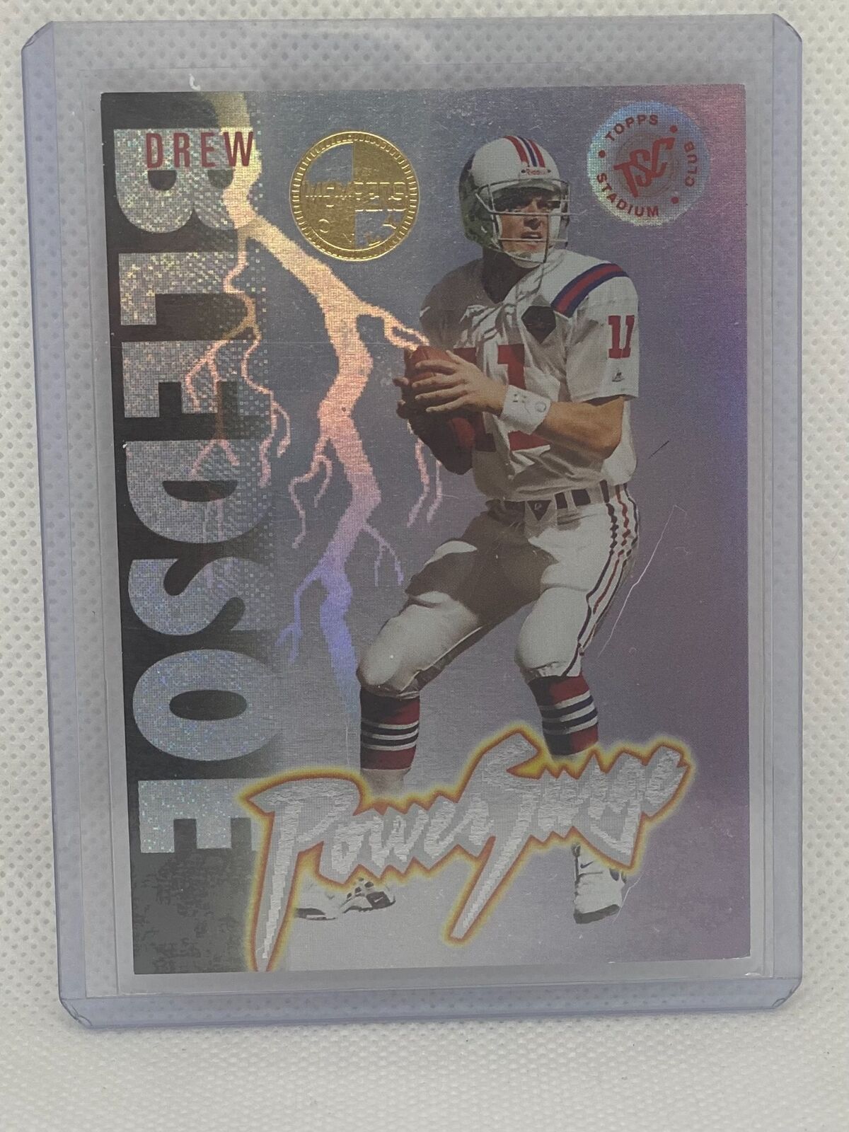 DREW BLEDSOE 1994 TOPPS STADIUM CLUB MEMBERS ONLY POWER SURGE #12