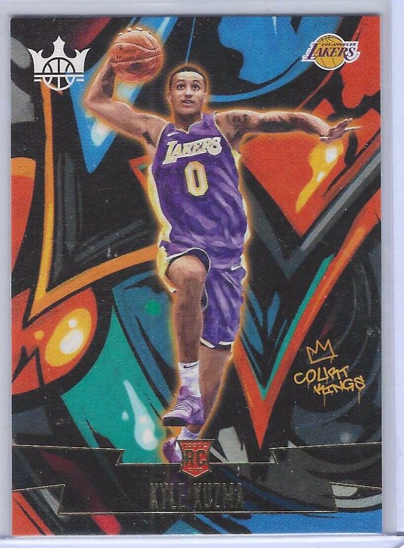 KYLE KUZMA 2017-18 PANINI COURT KINGS LEVEL THREE ROOKIE RC #193