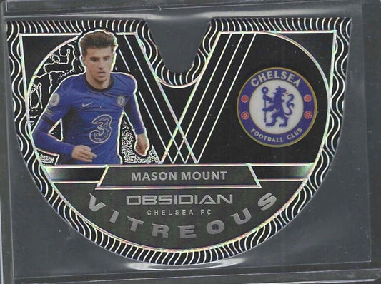 MASON MOUNT 2020-21 PANINI OBSIDIAN VITREOUS DIE CUT #D 88/99