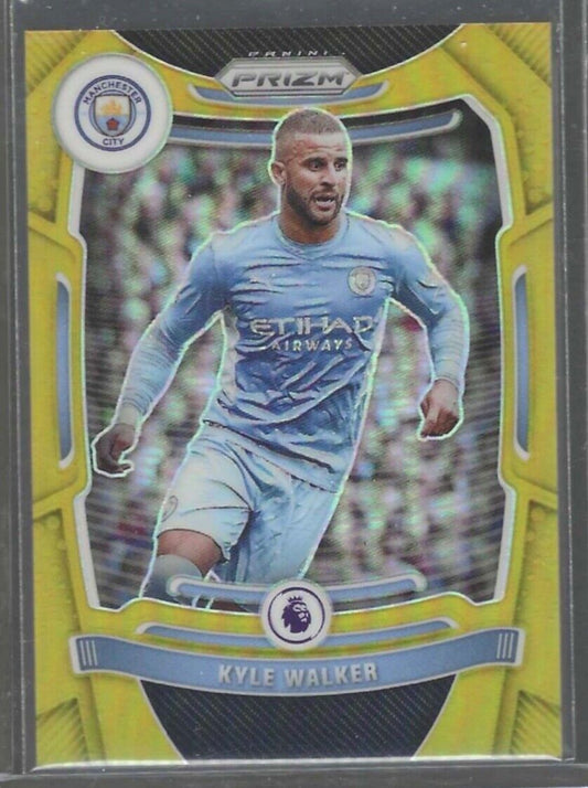 KYLE WALKER 2021-22 PANINI PRIZM ENGLISH PREMIER LEAGUE GOLD PRIZM #D 10/10