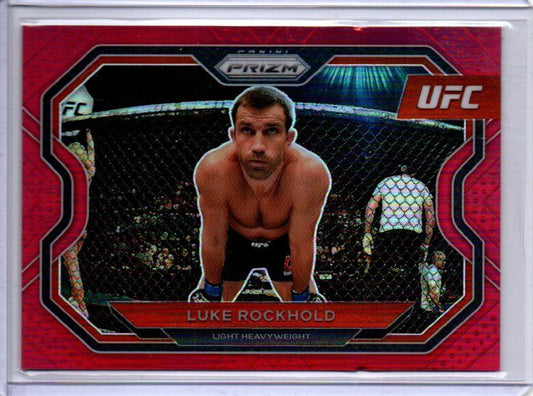 LUKE ROCKHOLD 2021 PANINI PRIZM UFC RED PRIZM #D 273/275