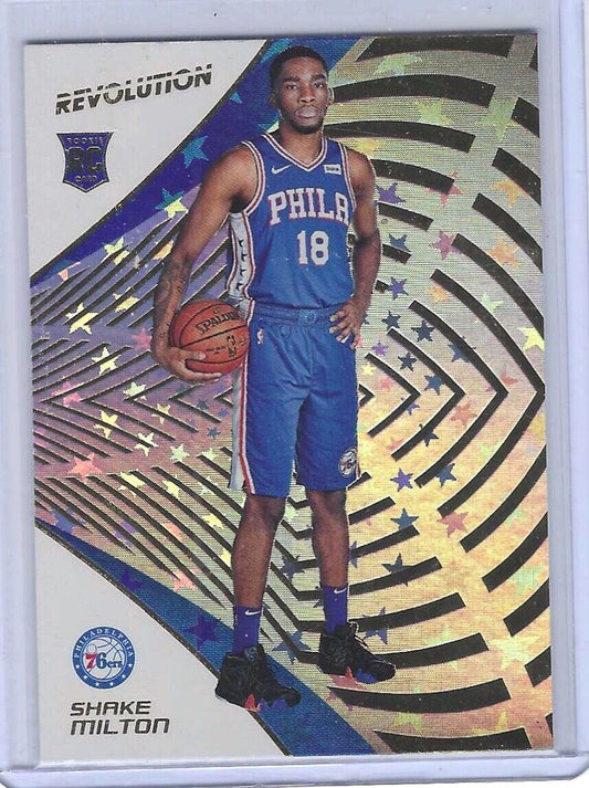 SHAKE MILTON 2018 PANINI REVOLUTION ASTRO SP ROOKIE RC #146