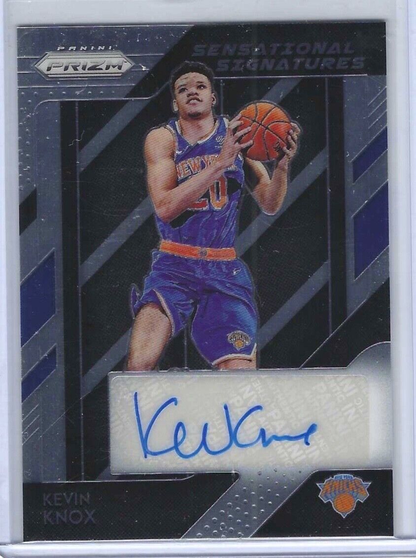 KEVIN KNOX 2018-19 PANINI PRIZM SENSATIONAL SIGNATURES ROOKIE AUTO RC #SS-KNX
