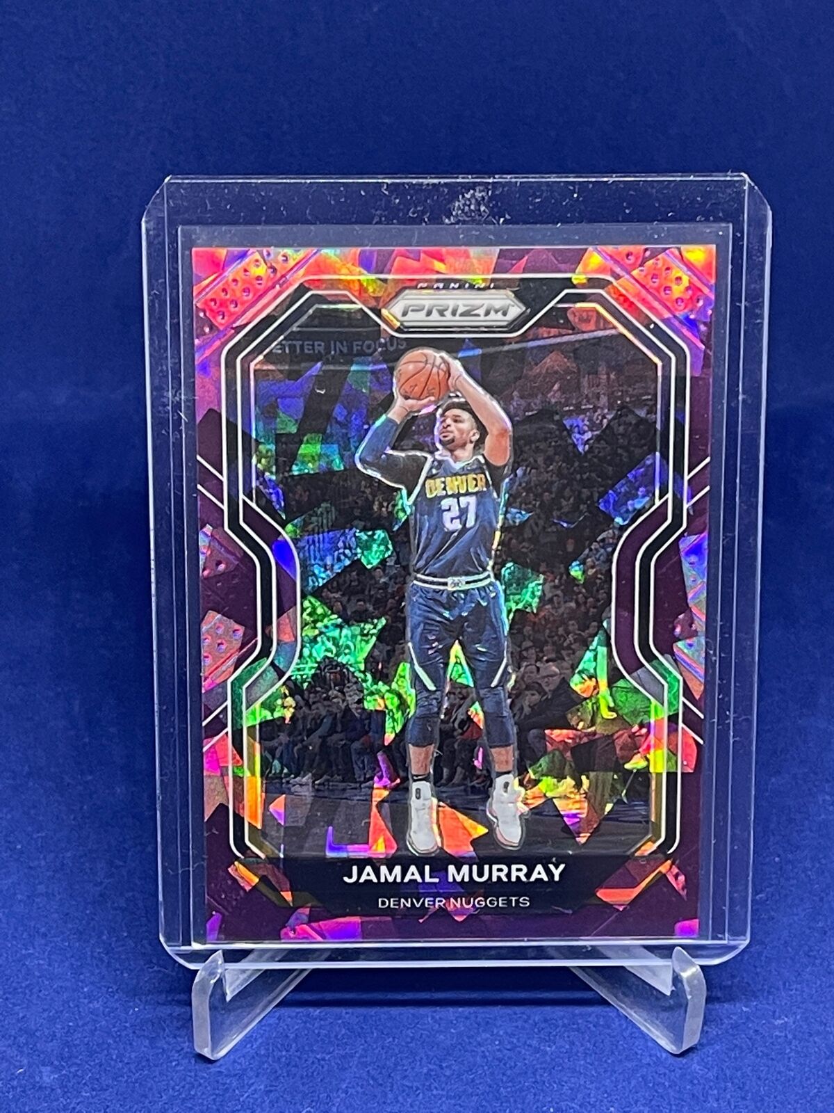JAMAL MURRAY 2020-21 PANINI PRIZM PURPLE ICE PRIZMS #D 175/175