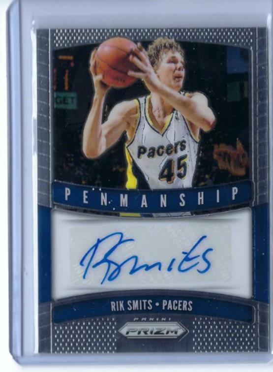 RIK SMITS 2019-20 PANINI PRIZM PENMANSHIP AUTO #PM-RSM