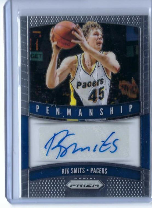 RIK SMITS 2019-20 PANINI PRIZM PENMANSHIP AUTO #PM-RSM